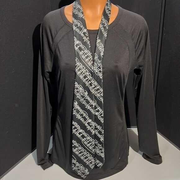 Dimoda Hand Made Musical Music Note Neck Tie - Picture 4 of 9